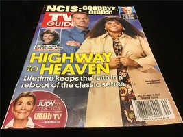 Tv Guide Magazine Oct 25/Nov 7, 2021 Highway to Heaven, NCIS: Goodbye, Gibbs! - £7.02 GBP
