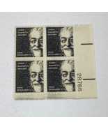 U.S. Stamp Plate Block #1295a John Bassett Moore $5 Mint NH 1965-1978 - $24.00