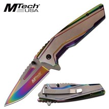 MTECH USA Satin Finish Tinite Coated Knife - $34.91