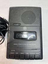 General Electric GE 3-5027A Portable Cassette Tape Player Voice Recorder vintage - £19.36 GBP
