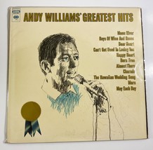 Andy Williams&#39; Greatest Hits COLUMBIA STEREO VINYL RECORD Moon River, Bo... - $10.88