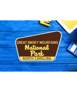 Great Smoky Mountains National Park North Carolina Sticker 3.75&quot; Vinyl D... - $5.44