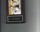 GILLES MAROTTE PLAQUE BOSTON BRUINS HOCKEY NHL   C - $0.01