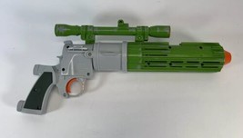 Boba Fett Blaster Hasbro 2009 Electronic Gun Mandalorian Star Wars Cosplay Works - $24.74