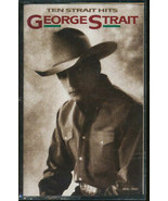 George Strait - Ten Strait Hits - (MCA 1991, Cassette) MCAC-10450 - $16.97 CAD
