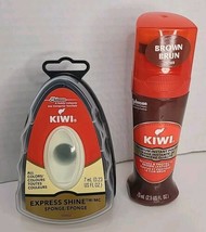 KIWI Color Shine Liquid Polish Brown, Shoe Polish 2.5 Oz, Express Shine ... - $14.84