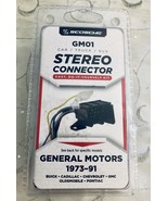 Scosche GM01 1973-91 GM Car Stereo Wire Harness/Connector for Car Radio/... - $13.65 CAD