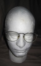 Vintage Daniel Hunter For Rem P.H.D. Eyeglass Frames 50 19-140MM Antique Brown - $45.00