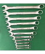 S-K TOOLS 11 PIECE CHROME SAE COMBINATION 12 Pt. WRENCH SET 5/16&quot; TO 1&quot; - $194.89 CAD