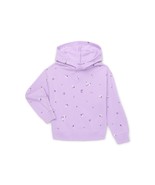 Wonder Nation Girls Fashion Fleece Hoodie, Lavender Touch Size XXL(18) - $24.99 CAD