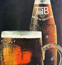 1966 TAB Coca Cola Advertisement Vintage Soda Pop Beverage 1 Calorie DWYY1 - €17,15 EUR