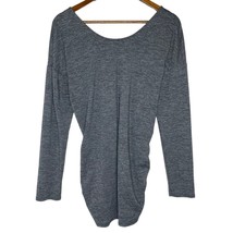 Lucy Gray Long Sleeve Scoop Long Sleeve Neck Shirt Size Medium Women&#39;s - $18.00