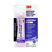 Medium Strength Flexible Waterproof Adhesive Sealant For Boats And Rvs, Uv - £29.65 GBP