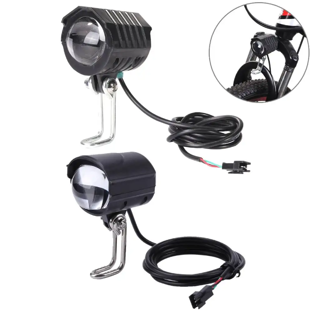 2 in 1 E-bike light headlight input DC 36V 48V 60V ebike handlebar lamp Electric - £8.86 GBP+
