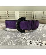 WOMEN DETAILS USA PURPLE CASUAL BELT SZ SMALL 80s - $20.36 CAD