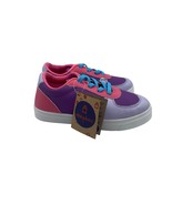 Oomphies Mika Shoes Sneakers Purple Pink Casual Girls Toddler 11 - $34.64