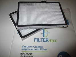 2 Pack KENMORE Vacuum HEPA Filters EF1 20-86889 Panasonic MC-V199H  4" x 6" - £5.54 GBP