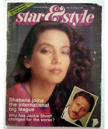 Star &amp; Style Feb Mar 1988 Shabana Jackie Kabir Prakash Anil Neelam Shara... - £32.20 GBP