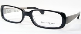 FreudenHaus Mac onyx Black /Silver RARE EYEGLASSES GLASSES FRAME 52-18-1... - $156.84