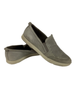 Ecco Shoes Men&#39;s US 8 EU 42 Collin 2.0 Slip On Loafers Mesh Gray Suede L... - £25.01 GBP