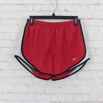 Nike Shorts Womens Medium Red Pull On Drawstring Lined Activewear Running - £14.12 GBP