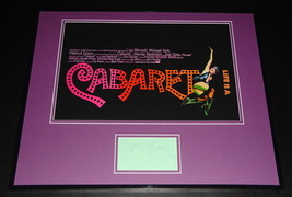 Joel Grey Signed Framed 16x20 Cabaret Poster Display - £117.33 GBP