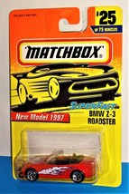 Matchbox SuperFast 1997 Release #25 NEW MODEL BMW Z-3 Roadster Red - $4.95