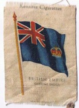 British Empire Customs Ensign Flag Kensitas Cigarettes Silk Trade Card - £3.15 GBP