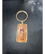 Lake Tahoe Bear Souvenir Keychain Accessory USA Wood Engraved and Metal - $13.92 CAD