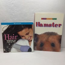 Lot 2 Kids Books Hair Styling Tips And Tricks For Girls I Am Your Pet Hamster - £11.85 GBP