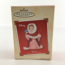 Hallmark Keepsake Christmas Ornament Disney Belle Beauty Beast Vintage New 2002 - £27.59 GBP