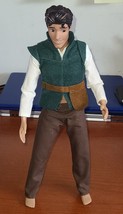Disney Store Tangled Prince Flynn Rider Rapunzel 12” Doll Missing Boots - $17.99