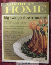 AMERICAN HOME magazine November 1966 Design Decorating Kitchens Gardens Food - £8.63 GBP