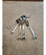 Gear Wrench Ratcheting Set 11,12,14,15,16 mm 5 Wrench Set - $58.41