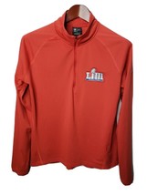 Nfl Super Bowl Liii Nike Dri-Fit Pull Over Long Sleeve Shirt Size Large - £26.16 GBP