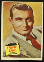 Vintage Columbia Recording Hit Stars Trading Cards Topps 1957 Frankie Laine 37 - $10.93