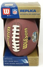 Super Bowl XXXVII Wilson Micro Mini Sized Replica Football Raiders Bucca... - $23.99