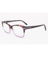 Tom Ford 5424 056A Light Havana Purple Eyeglasses TF5424 056A 53mm - $217.55