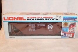 O Scale Lionel, 4 Bay Covered Hopper, Pennsylvania, Brown #9263 BNOS - $75.00