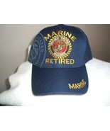 U S Marine (Retired) Emblem on a Dark Blue ball cap or cover  - €17,36 EUR