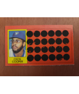 1981 Topps Baseball Scratch-Off #2 Cecil Cooper Milwaukee Brewers - $2.99