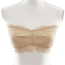 Free People Intimately NWT Lacey Strapless Bandeau Bra Bralette Nude Size Small - $16.85