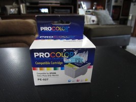 ProColor PE-027 Epson Stylus Photo Compatible Color Ink Cartridge - Brand New!!! - $18.80