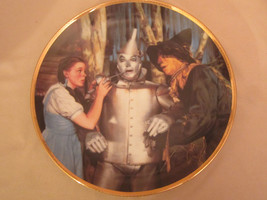 The Tin Man Speaks Collector Plate Wizard Of Oz 50th Anniversary Blackshear - $39.99