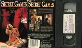 Secret Games Unrated Vhs Delia Sheppard Monique Parent Imperial Video Tested - £15.88 GBP