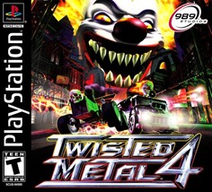 Twisted Metal 4 - Sony PlayStation 1 PS1 PS2 PS3 PS PSX Video Game  - $32.88