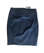 EXPRESS Women&#39;s Pencil Skirt Viscose Blend w/ Side Zipper &amp; Slit Size 8 ... - $27.14 CAD