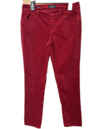 Talbots Signature Red Velvet Pants Womens Waist 30 Costume Christmas San... - $254.24 MXN