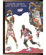 1997 Houston Rockets Playoff Media Guide NBA - $98.21