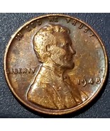1948 Lincoln Wheat Penny No Mint Mark. Rim Error “L” In Liberty. - £1.58 GBP